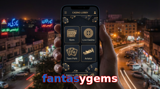 Main screen of Fantasygems app page for PK players