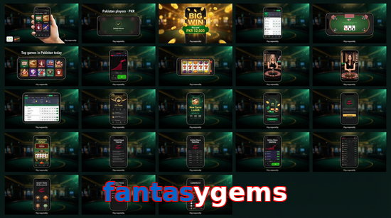 Main screen of Fantasygems bet page for PK players