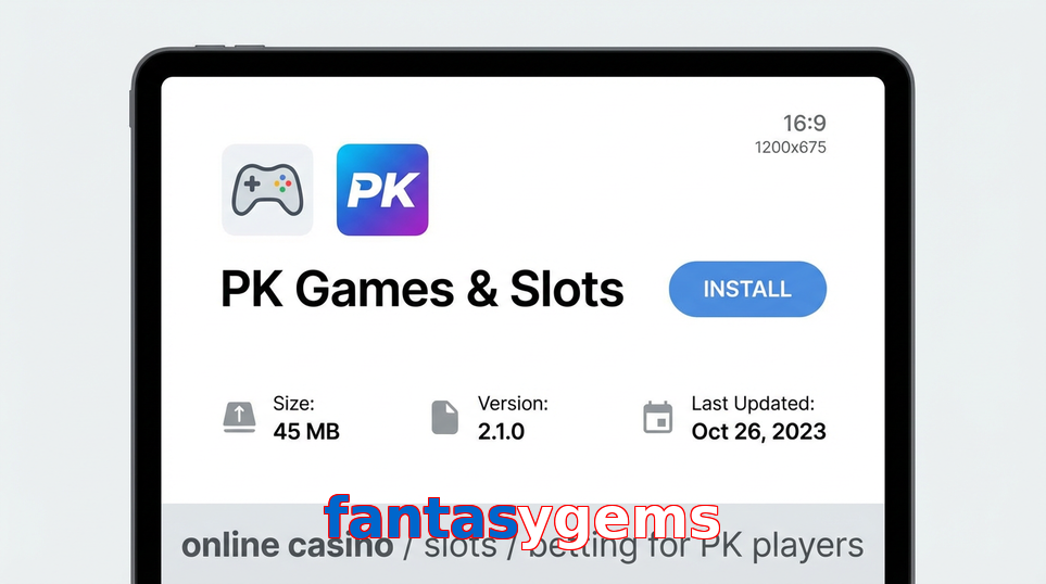 Game list for Fantasygems gameapk section