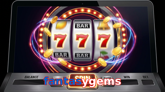 Main screen of Fantasygems slots page for PK players