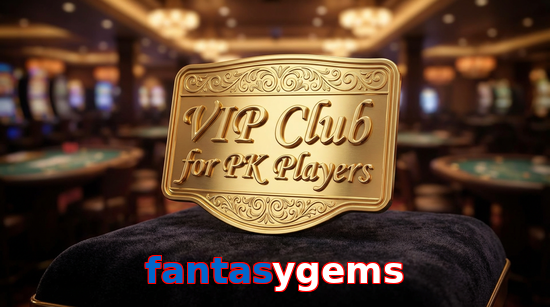 Main screen of Fantasygems vip page for PK players